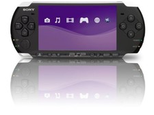 PlayStation Portable PSP 3000 Core Pack System Piano Black Very Good 4Z