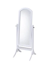 Barrington Cheval Mirror, White