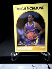 1989-90 NBA Hoops Superstars - Mitch Richmond #31 (RC) D