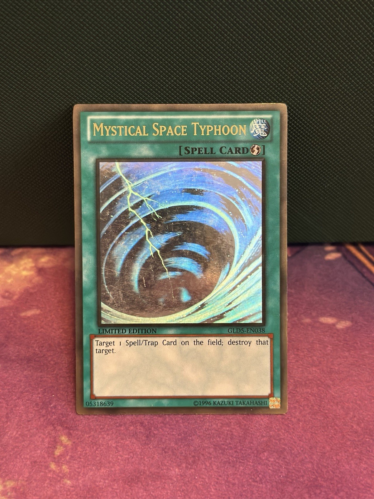 Mystical Space Typhoon GLD5-EN038 Gold Ghost Rare Limited Edition LP