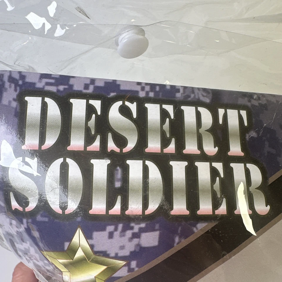 Desert Soldier Combat Hero Military Camo Fancy Dress Up Halloween Child Costume - Image 3 of 4