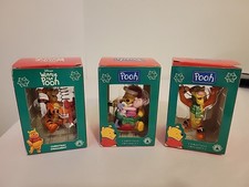 Pooh And Tigger Christmas Ornaments Set Of 3, With Boxes