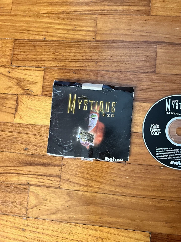 Cd Matrox Mystique 220 - Immagine 2 di 4