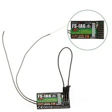 6-Channel DC 4-6.5V FsIa6 2.4GHz LCD Control Remote  Receiver For Flysky RC Car