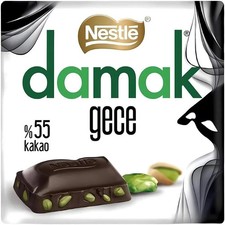 Nestle Damak Dark Chocolate and Pistachio 60g 12 Pack ? Cheapest! BB 18/01/2026