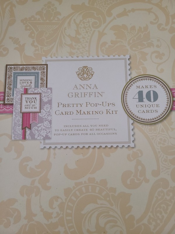 Anna Griffin PRETTY POP-UPS Card Making Kit - Makes 40 Cards  From 2015 NIB