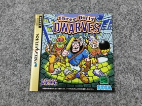 SEGA Three Dirty Dwarves Sega Saturn game