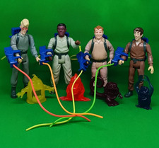 KENNER 1987 -THE REAL GHOSTBUSTERS - LOT 4 FIGURE CON ZAINO E FANTASMA - VINTAGE