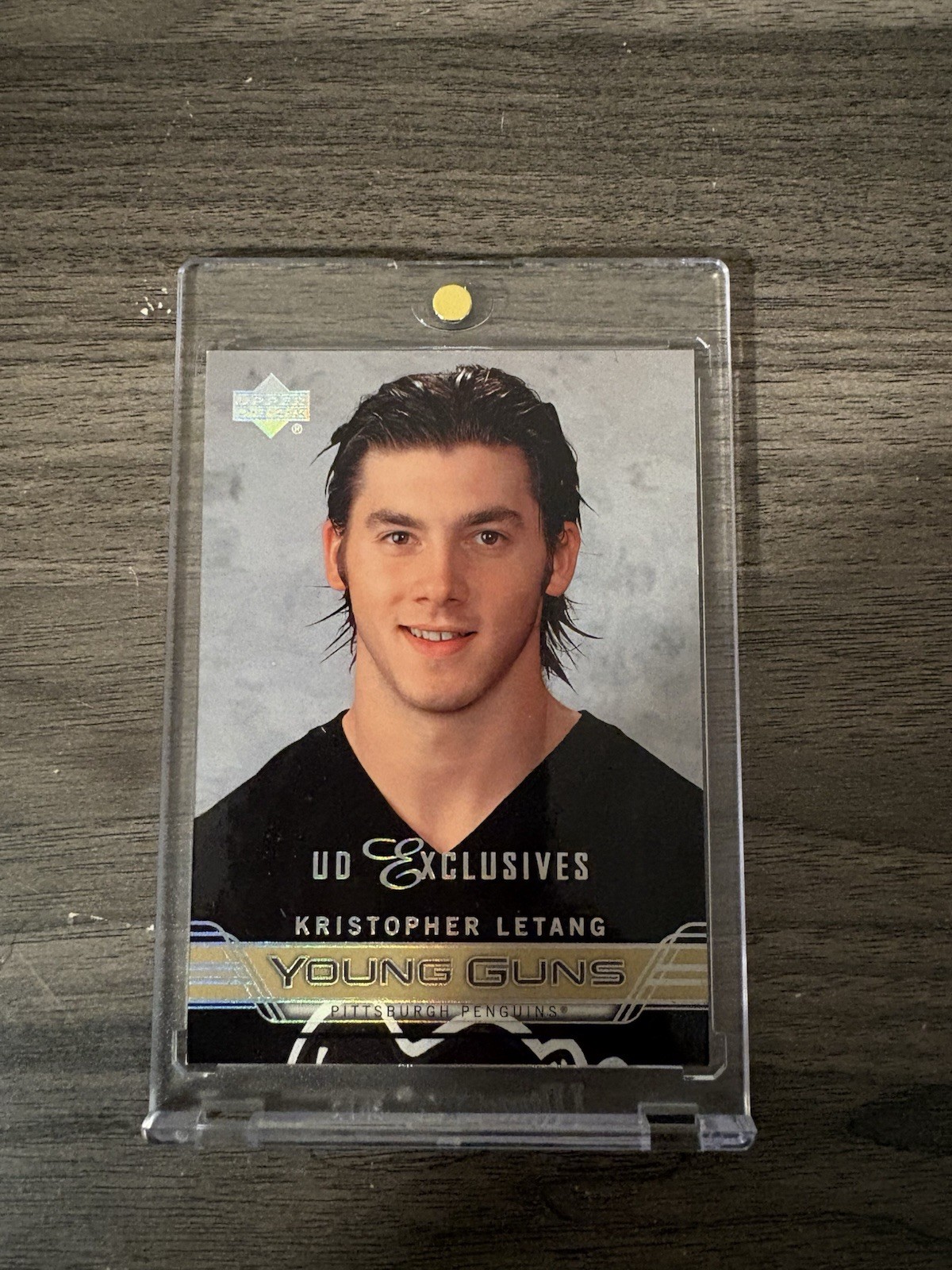 Kris Letang 2006-07 Upper Deck Young Guns UD Exclusives Rookie /100 Card #240
