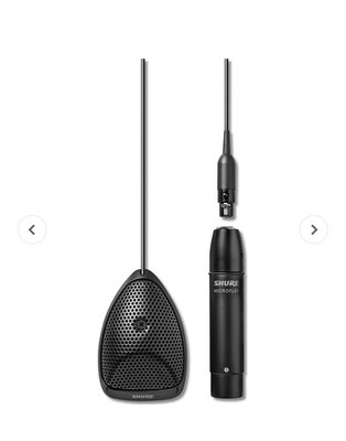 Shure MX391/C Microflex Boundary Microphone New In Box Sealed