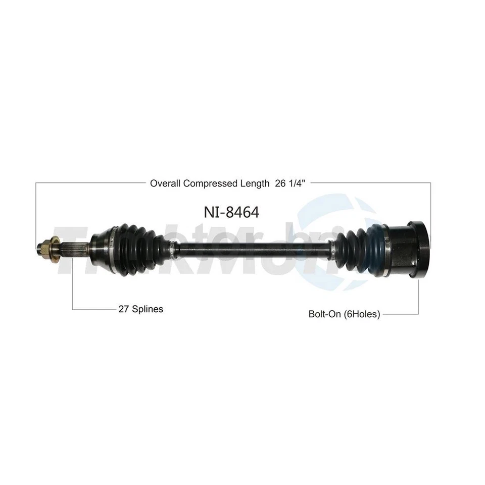Conjunto de eje de eje CV delantero izquierdo derecho para Infiniti M35 2008 2007 2006 Foto 2 de 3