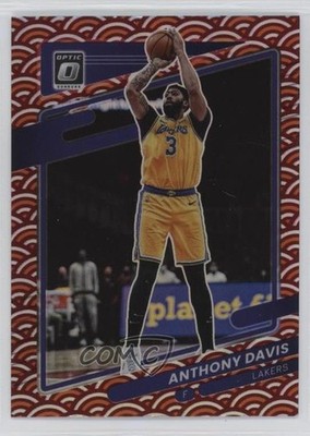 2021-22 Panini Donruss Optic Photon Prizm Anthony Davis #133 0rd2