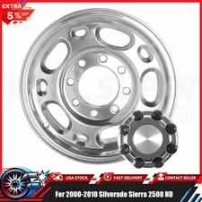 New 16 Polished Alloy Wheel Rim For 2000-2010 Silverado Sierra 2500 Hd 5079 New 16 Polished Alloy Wheel Rim For 2000-2010 Silverado Sierra 2500 Hd 5079