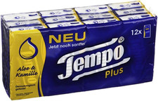 Tempo Taschentücher Plus, 12X9Er