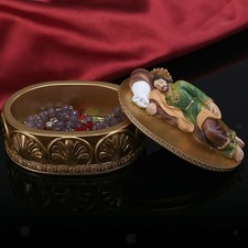 Saint Joseph Sleeping Statue Petite Boîte à Bijoux Vitrine Décor À La Maison