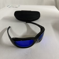 Wiley X Gravity 1302T WX Z87- 1665 Men  s Black Sunglasses Blue Lenses