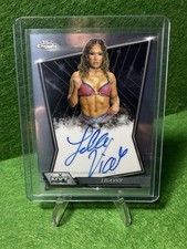 2026 Topps Chrome WWE Lola Vice NXT Chrome Au...