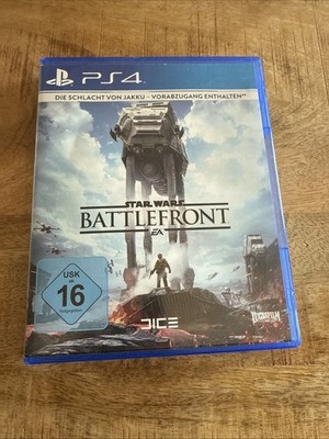Star Wars: Battlefront (Sony PlayStation 4) Sehr Guter Zustand Neue Hülle