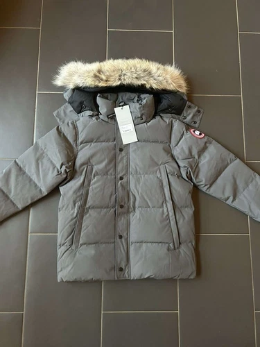 Canada Goose Wyndham Parka Grigio Medio (nuovo)