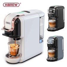 HiBREW H2B 5 en 1 cafetera espresso máquina de cápsulas cafetera de almohadilla