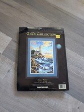 Dimensions Gold Collection Counted Cross Stitch Rocky Point Lighthouse NEW Q6