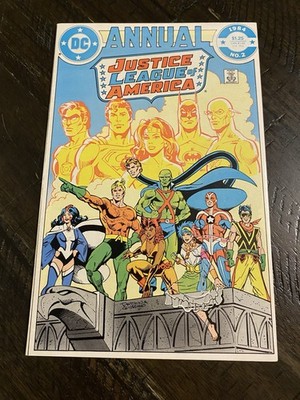 Justice League Of America Annual 2 1st Vibe Gypsy Steel JLA Detroit DC Gemini