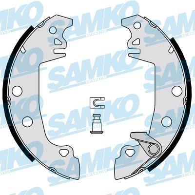 03.0137-0312.2 ATE 650312 Kit ganasce freni 203 x 38 mm 650312