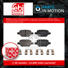 Image of Brake Pads Set Rear 177073 Febi 042539412 42539412 22930 22931 22932 Quality New
