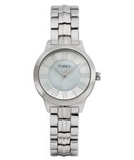 TIMEX Main Street TW2Y38400 Silver Dial Ladies Watch Authentic Japan New