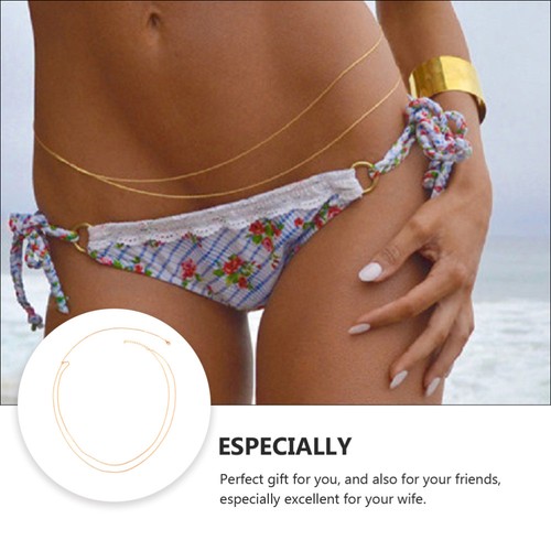 Body Chain Waist Belt Jewellery Bride Belly Chains for Women Jewelry - Picture 11 of 12