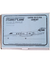 Rare-Plane- No RP3005 - Gates 35/C-21A Learjet - 1/72 vac form model kit