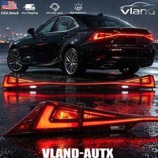 Vland Tail Lights For 2014-2019 Lexus Is250 Is300 Is350 F Sport Led Wsequential Vland Tail Lights For 2014-2019 Lexus Is250 Is300 Is350 F Sport Led Wsequential