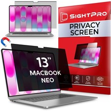 Magnetic Privacy Screen for MacBook Neo 13 Inch 2026, A18 Pro Patented Remova...
