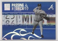 2005 Donruss Elite Passing the Torch Blue 994/1000 Greg Maddux #PT-15 HOF 0m0