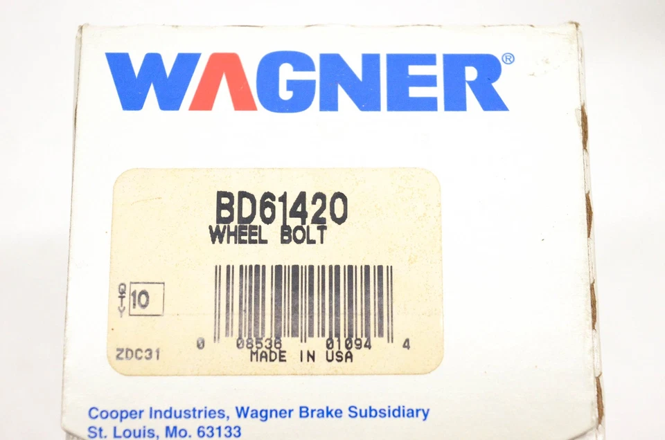 Tacos de rueda Wagner BD61420 cantidad 10 NOS Foto 3 de 3