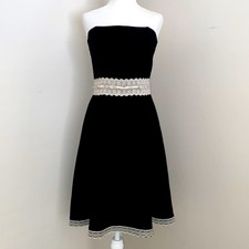 Vintage 90’s Ruby Rox strapless black dress