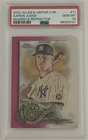 2022 Allen & Ginter Chrome Aaron Judge Magenta Refractor 117/199 PSA 10 Low Pop