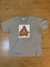 Supreme Lil Kim Tee Grey Size Large 100% Authentic Made In USA