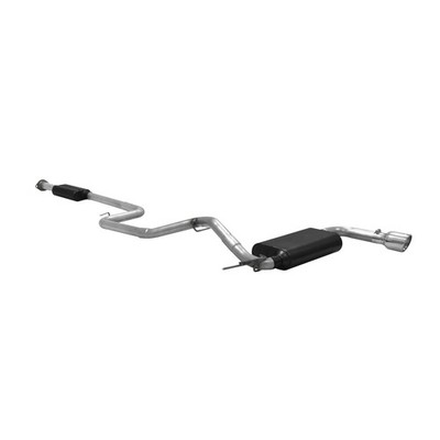 Flowmaster Cat-back System 409S - Single Rear Exit - Force II - Moderate Sound