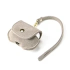 Suede Leather Case Cover for Airpod Shell Cover Portable Lanyard Earphone Bag