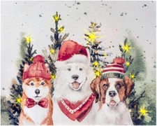 Ganz LED Canvas, Dog - 16x13" (MX183436A)