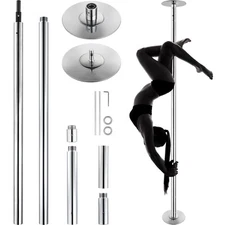 Uimoso Professional Spinning Static Dancing Pole Portable Removable Fitness Kit