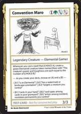 Convention Maro TEST CARD - Secret Lair Drop Promo SLP - MTG Magic