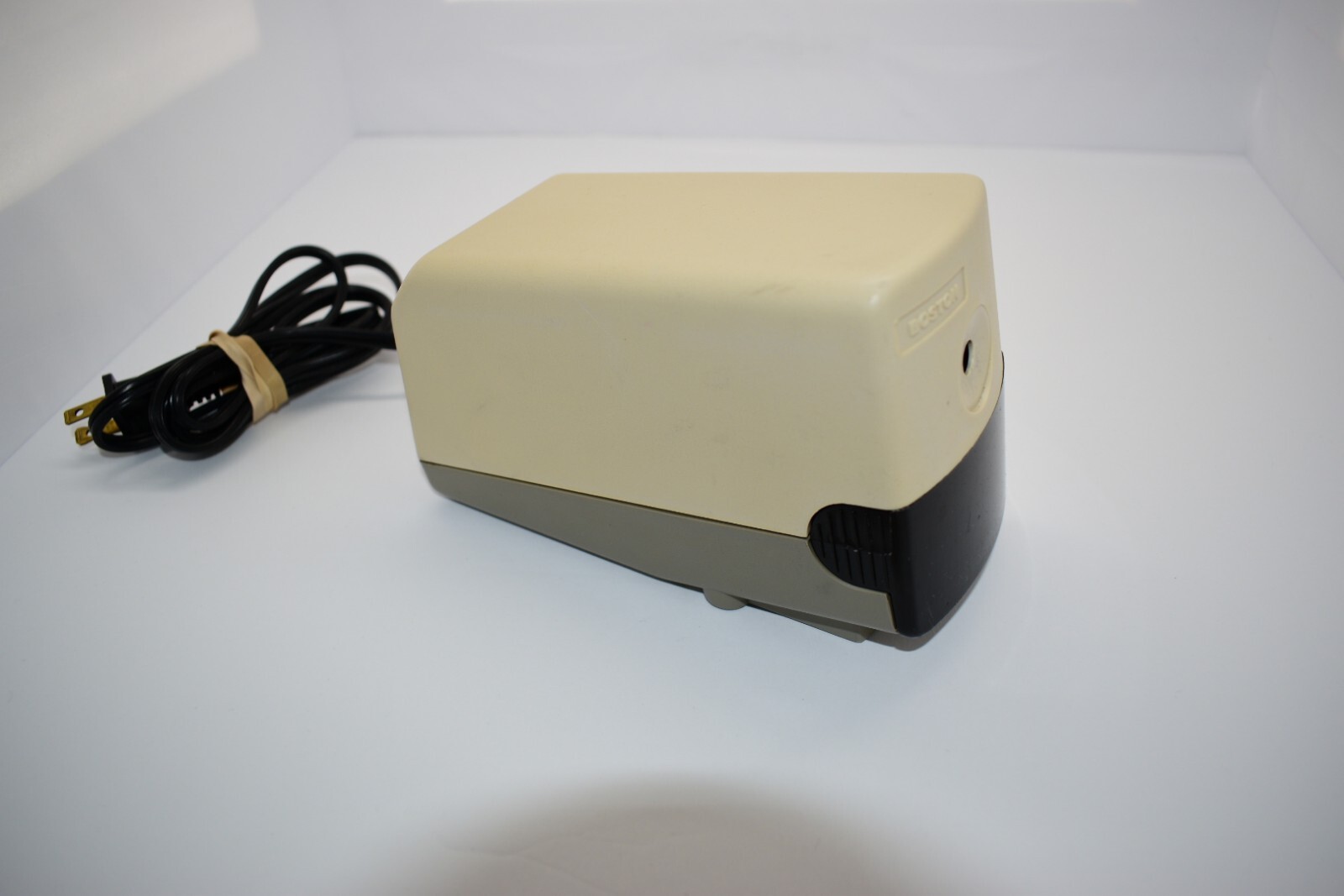 Vintage Boston Electric Pencil Sharpener 296A Model 19 TESTED/WORKS