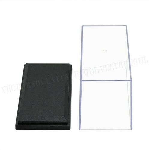 Small Clear UV Acrylic Plastic Display Box Case Dustproof Protection Toy Decor - Picture 7 of 12