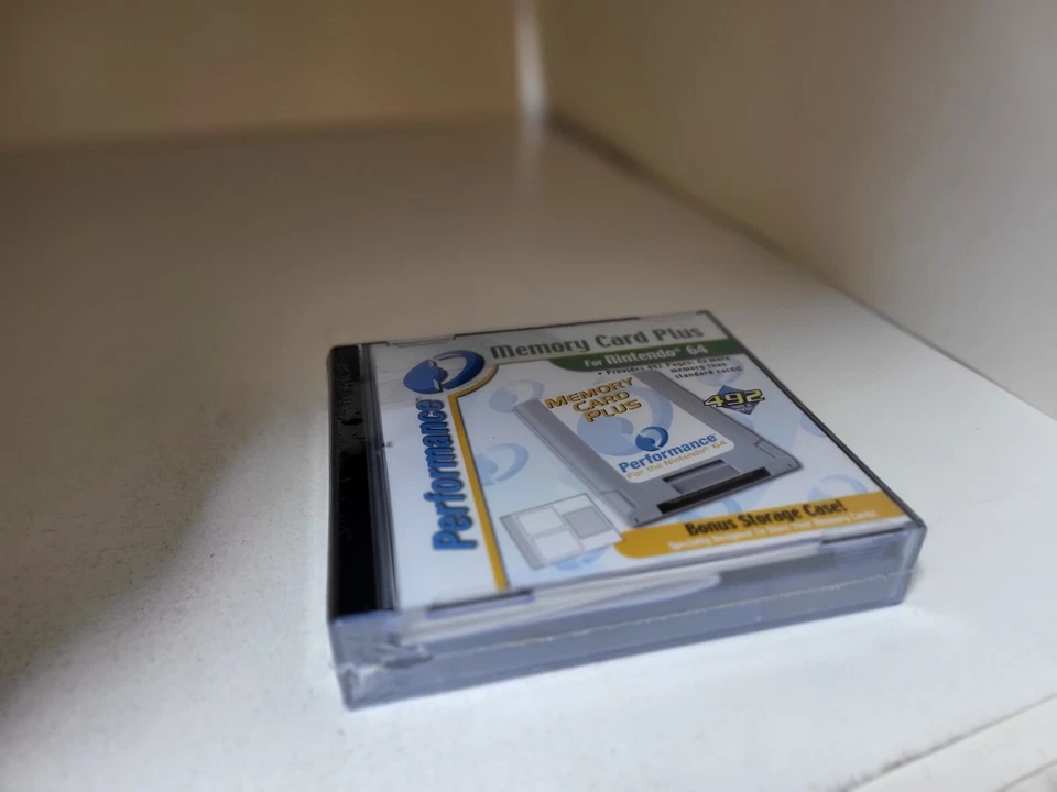 NEW Memory Card Plus 492 pages + Storage Case Game Saves for N64 Nintendo 64 Q15 - Image 4 of 4
