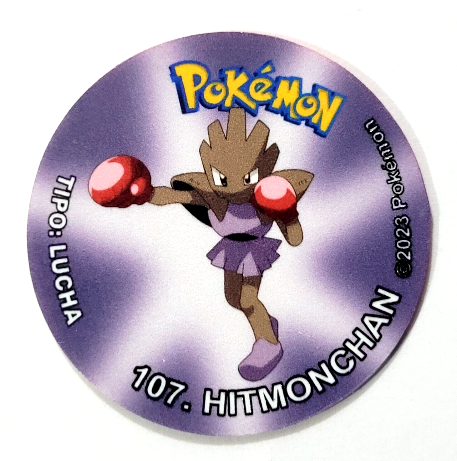 FLY TAZO POKEMON EC #408 GRANIDOS 2022 Sinnoh PERU South America Fly Pogs  Taps