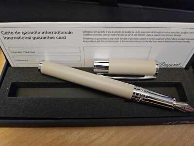 S.T. Dupont Füllfederhalter D-Initial Beige Matt - DP260218  NEU/OVP