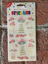 New Vintage Mrs. Gross an' Wedding Theme Stickers 3 Sheets IOP PRETTY!