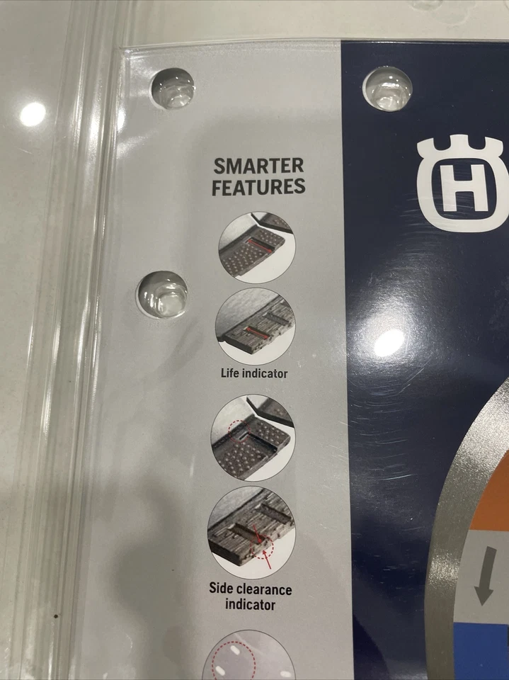 Hoja de hormigón Husqvarna Tacti-Cut S50 bronce 14 pulgadas diamante nueva. El nuevo VH5 Foto 4 de 4